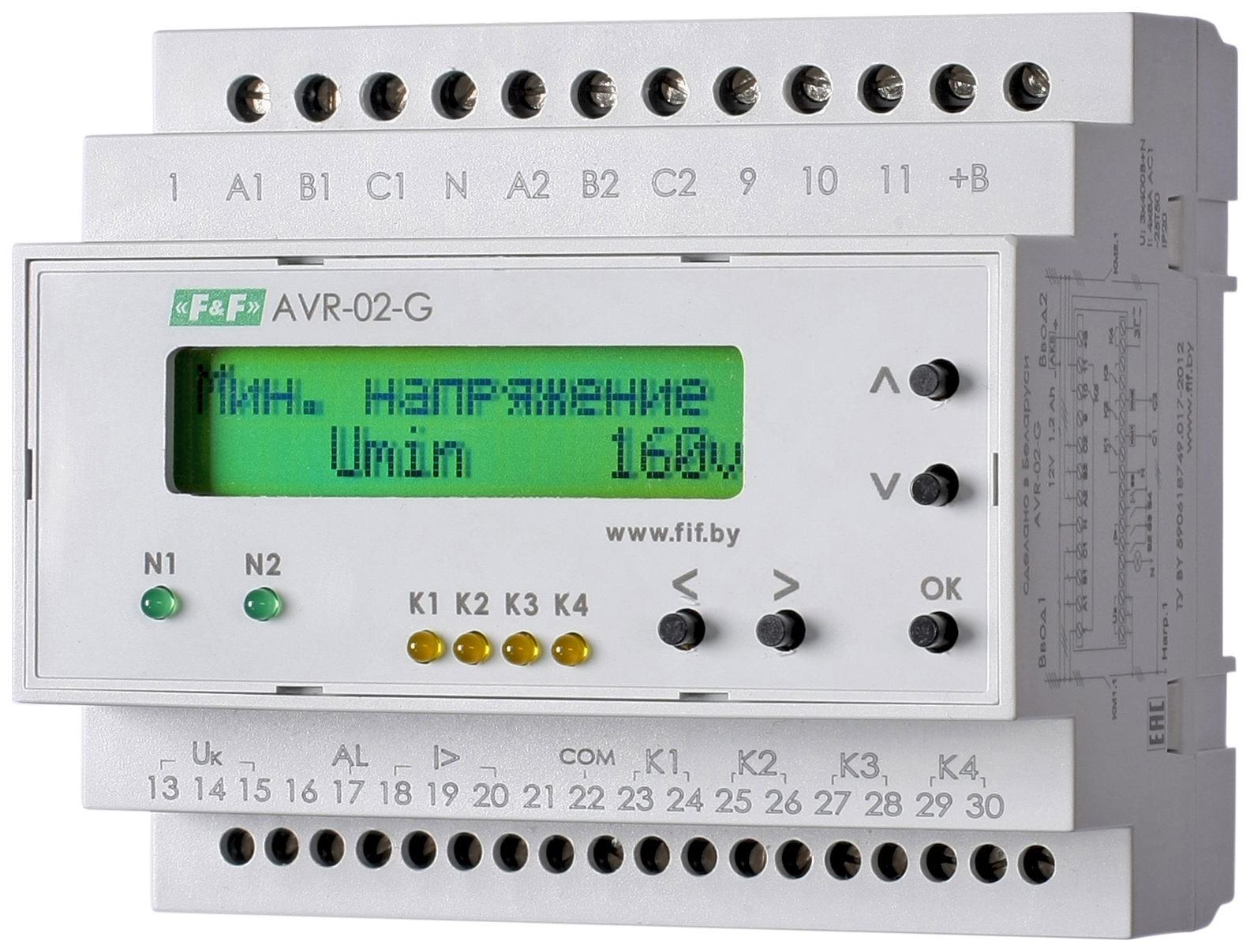 Блок ввода резервного питания AVR-02-G | Евроавтоматика.РФ